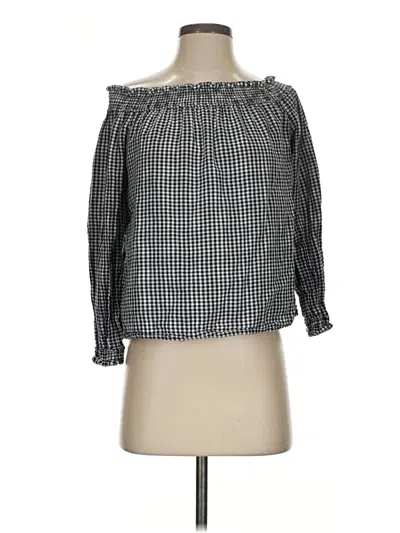 Pre-owned Rag & Bone 3/4 Sleeve T-shirt In Gray