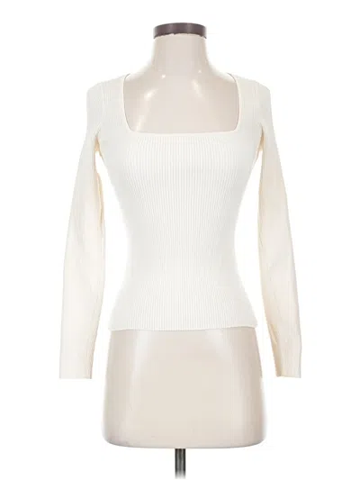 Pre-owned Rag & Bone 3/4 Sleeve T-shirt In Ivory