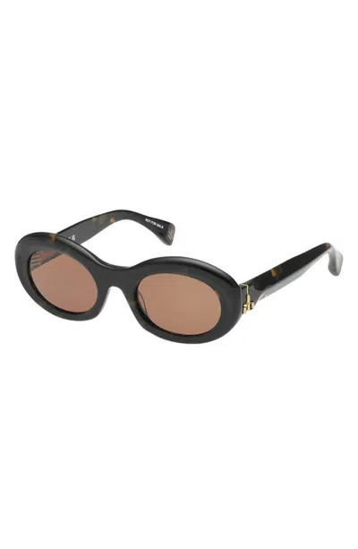 Rag & Bone 51mm Oval Sunglasses In Multi