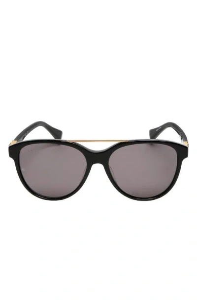Rag & Bone 54mm Pilot Sunglasses In Black