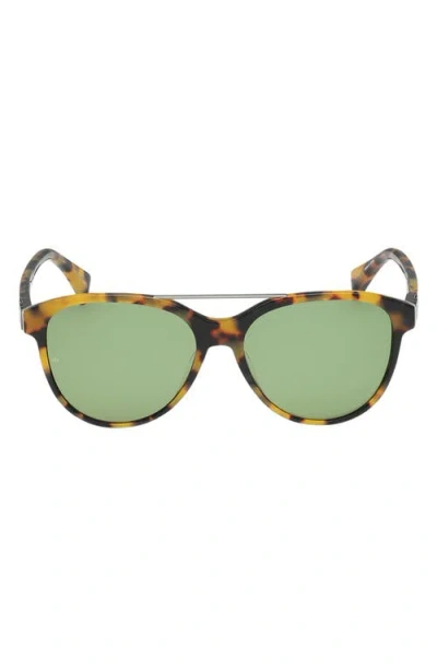 Rag & Bone 54mm Pilot Sunglasses In Green