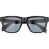 Rag & Bone 54mm Rectangular Sunglasses In Blue