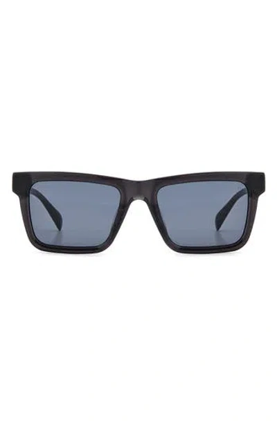 Rag & Bone 54mm Rectangular Sunglasses In Blue
