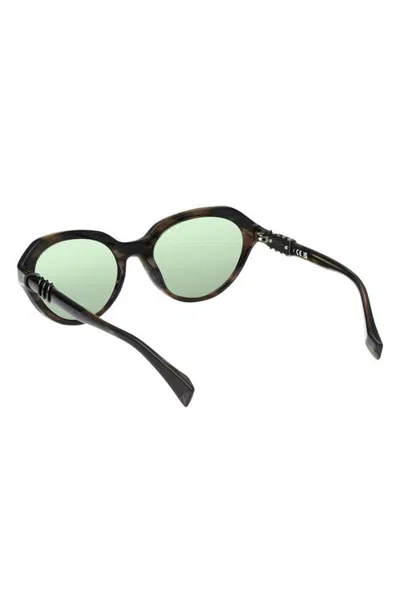 Rag & Bone 54mm Round Sunglasses In Black