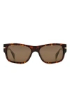 Rag & Bone 55mm Square Sunglasses In Brown