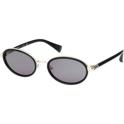 Rag & Bone 56mm Oval Sunglasses In Black
