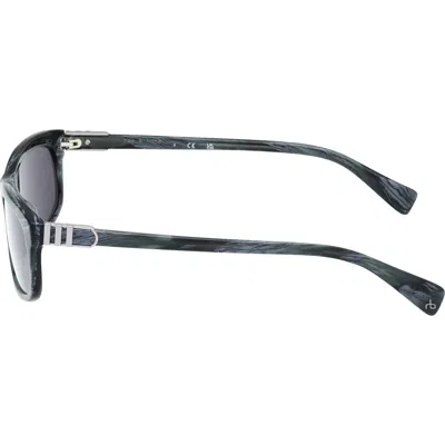 Rag & Bone 56mm Rectangular Sunglasses In Black