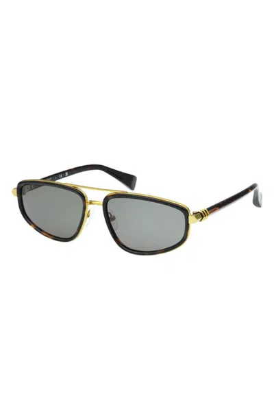 Rag & Bone 57mm Pilot Sunglasses In Multi
