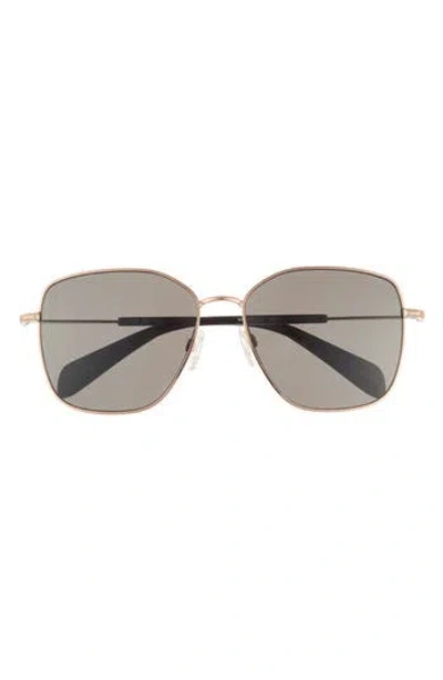 Rag & Bone 57mm Square Sunglasses
