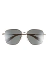 Rag & Bone 57mm Square Sunglasses