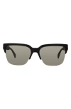 Rag & Bone 58mm Rectangular Sunglasses In Gray