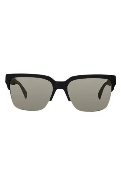 Rag & Bone 58mm Rectangular Sunglasses In Gray