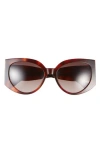 Rag & Bone 58mm Round Sunglasses