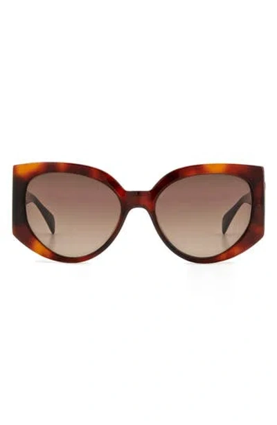 Rag & Bone 58mm Round Sunglasses