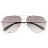 Rag & Bone 60mm Gradient Pilot Sunglasses