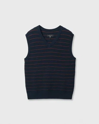 RAG & BONE AARON STRIPED VEST