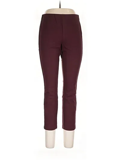 Pre-owned Rag & Bone Active Pants In Burgundy