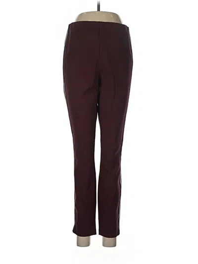 Pre-owned Rag & Bone Active Pants In Burgundy