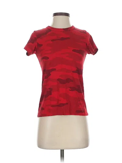 Pre-owned Rag & Bone Active T-shirt In Red