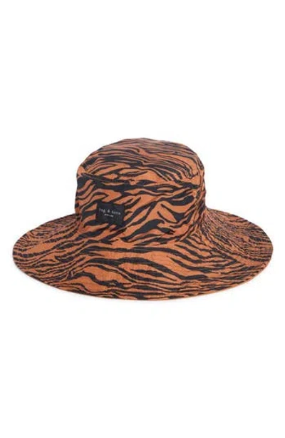 Rag & Bone Addison Cruise Hat In Orange