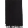 Rag & Bone Addison Recycled Wool Scarf In Black