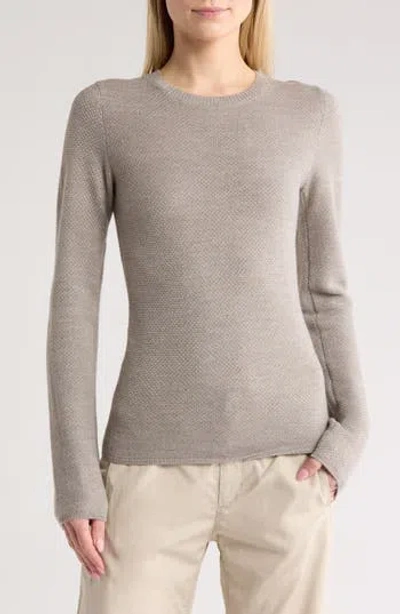 Rag & Bone Adiana Long Sleeve Wool Blend T-shirt