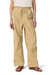 Rag & Bone Adina Drawstring Cotton Pants In Neutral