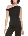 Rag & Bone Agnes Off-shoulder Top In Black