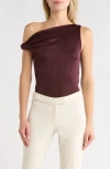 Rag & Bone Agnes Off The Shoulder Top In Burgundy