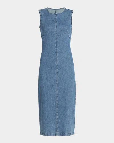 Rag & Bone Airflex Jasmine Column Midi Dress In Waverly