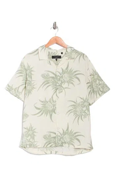 Rag & Bone Alan Floral Camp Shirt In Multi