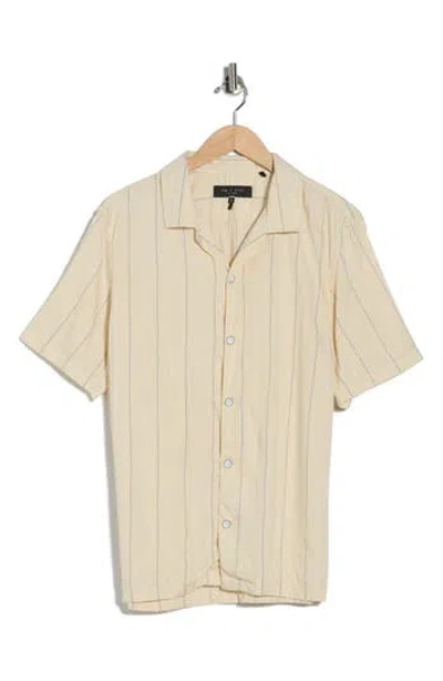 Rag & Bone Alan Printed Shirt In Neutral