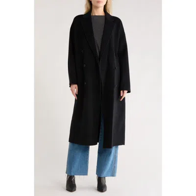 Rag & Bone Alba Wool Blend Coat In Black