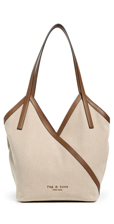 Rag & Bone Alix Tote Natural/cognac In Brown