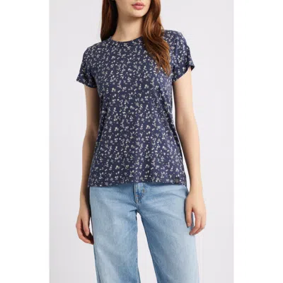 Rag & Bone All Over Stars T-shirt In Blue
