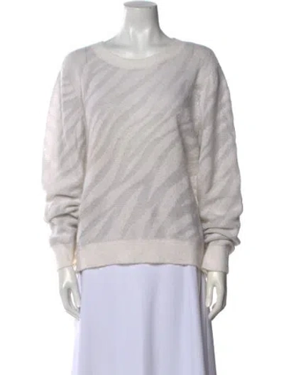 Pre-owned Rag & Bone Alpaca Scoop Neck Sweater