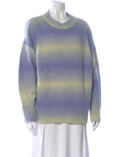 Pre-owned Rag & Bone Alpaca Striped Sweater In Multi