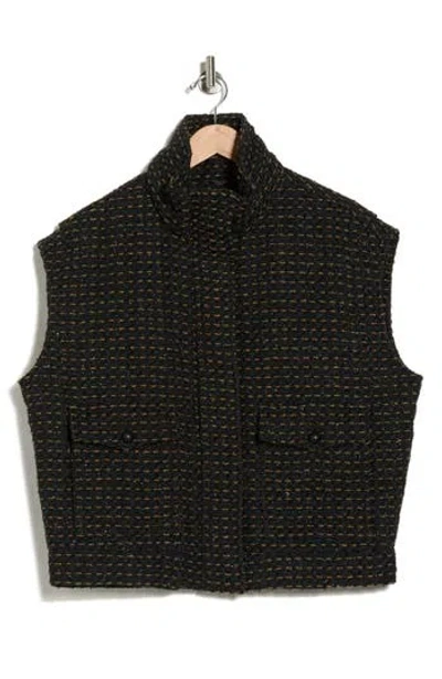 Rag & Bone Amina Tweed Vest In Multi