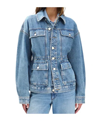 RAG & BONE AMY TRUCKER DENIM JACKET