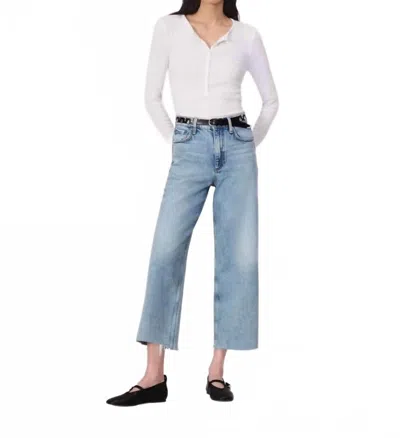 Rag & Bone Andi Ankle Wide-leg Jean In Multi In Blue