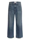 Rag & Bone Andi Wide Leg Ankle Jeans In Declan In Blue