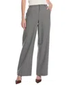 Rag & Bone Andi Full-length Wool-blend Trouser In Multi