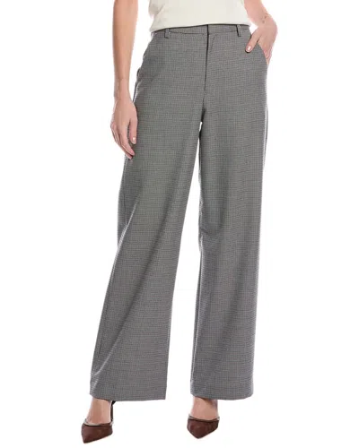 Rag & Bone Andi Full-length Wool-blend Trouser In Gray
