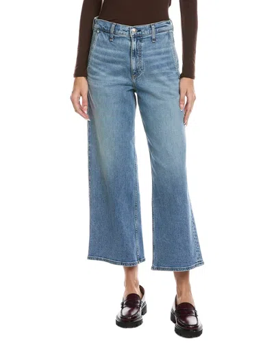 Rag & Bone Andi High-rise Ankle Orian Wide Leg Jean In Blue