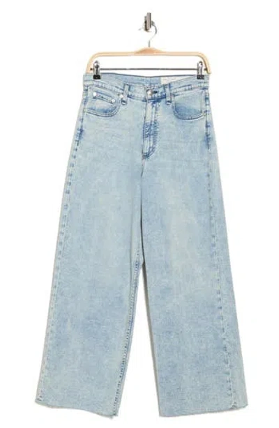 Rag & Bone Andi High Waist Ankle Wide Leg Jeans