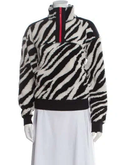 Pre-owned Rag & Bone Animal Print Jacket In Black