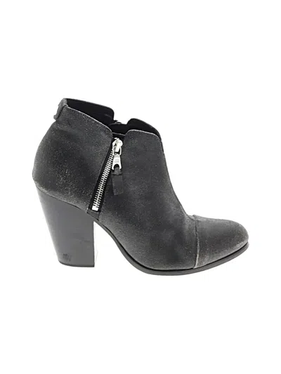 Pre-owned Rag & Bone Ankle Boots In Black