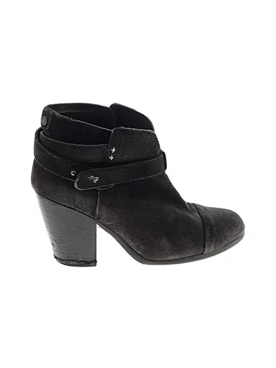 Pre-owned Rag & Bone Ankle Boots In Black