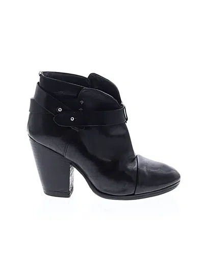 Pre-owned Rag & Bone Ankle Boots In Black