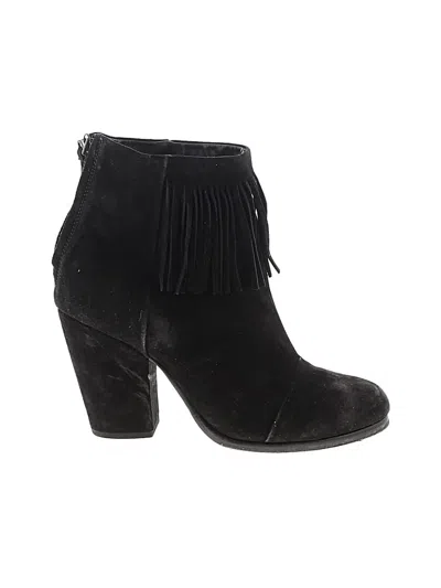 Pre-owned Rag & Bone Ankle Boots In Black